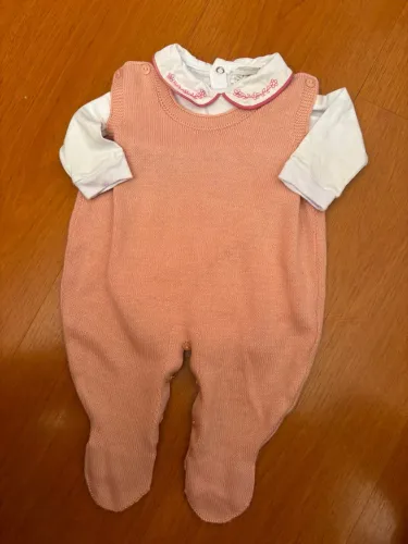 Macacão e Body Saída de maternidade menina 0-3 meses