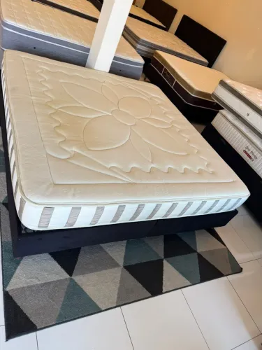 Colchão KING MAXFLEX PURO LÁTEX SEMINOVO - Entrego! 