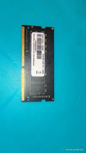 Memória ram para notebook ddr4 4gb