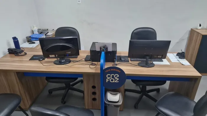 Mesa de atendimento