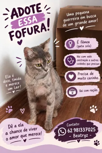 ADOÇÃO RESPONSÁVEL.