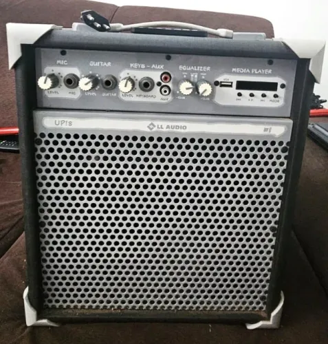 Caixa de Som LL Áudio 55 W RMS Bluetooth, Pendrive, Rádio FM