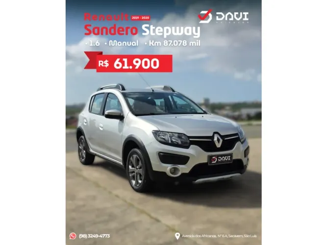 Renault Sandero Stepway Flex 1.6 16V 5P 2020
