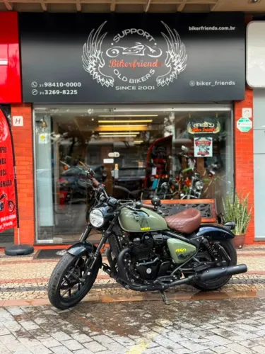ROYAL ENFIELD SHOTGUN 2026 Com APENAS 2.400 km Equipada