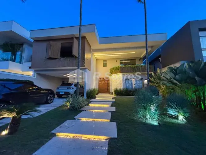 Casa de Luxo na Barra da Tijuca - Condomínio Quintas do Rio