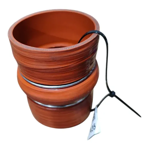 Mangueira Intercooler 110mmx83x75mm Interno Laranja