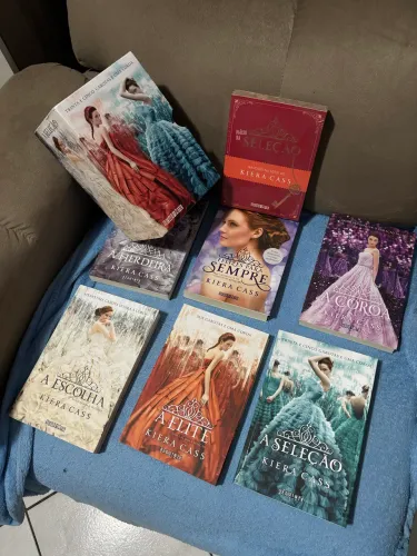 livros - Box A Seleção completo + Diário da seleção (brinde)