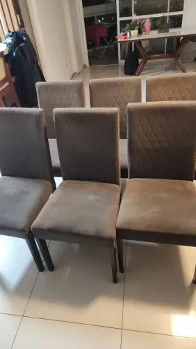 Conjunto de cadeiras (6 unidades)