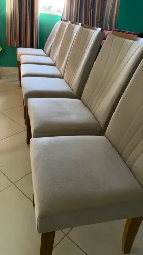 Kit 6 Cadeiras Apogeu Móveis Lopas