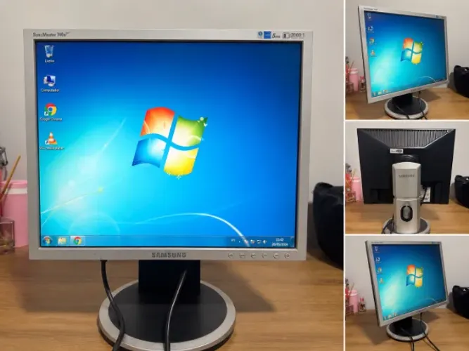 Monitor Samsung 17" LCD VGA - Ótimo Estado