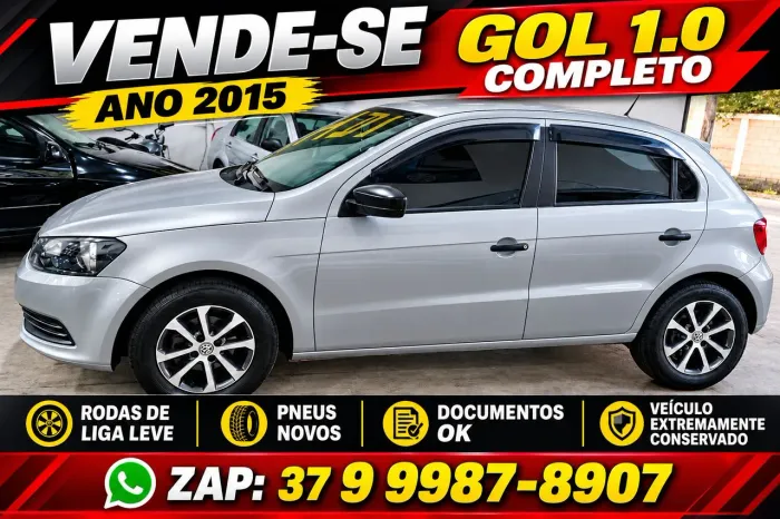 Volkswagen Gol Geração VI Trendline 1.0 8V Total Flex Mec. 4P 2015