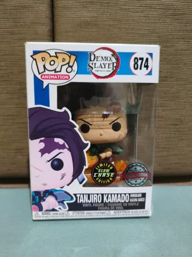 Tanjiro HinoKami Kagura Glow Chase Original
