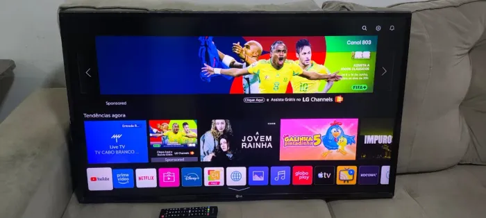 TV SMART LG 43 POLEGADAS (OBSERVAÇÃO)