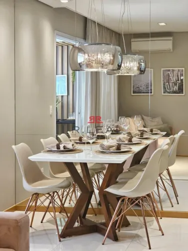 Lindo apartamento decorado e mobiliado no Residencial Costa dos Corais