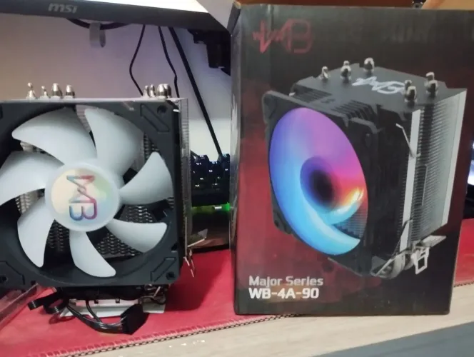 Air Cooler Wovibo ARGB 90MM Intel e AMD