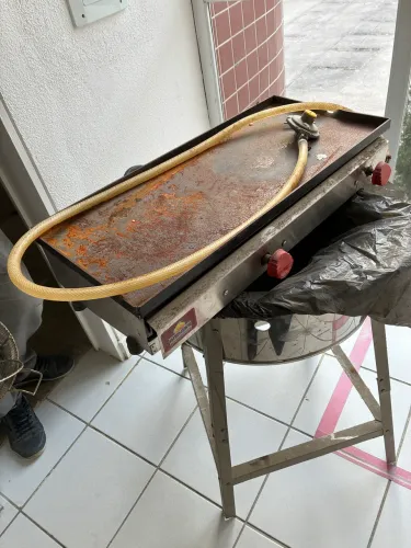 Chapa de hambúrguer 