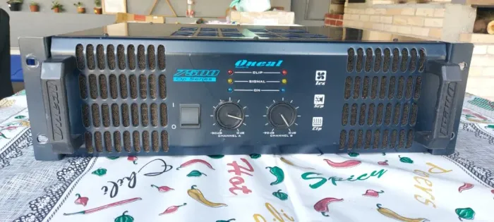 Amplificador Potência Oneal OP 7500 - 1300 Watts
