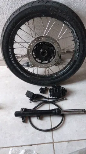Oportunidade única kit freio a disco para pop ZAP *99