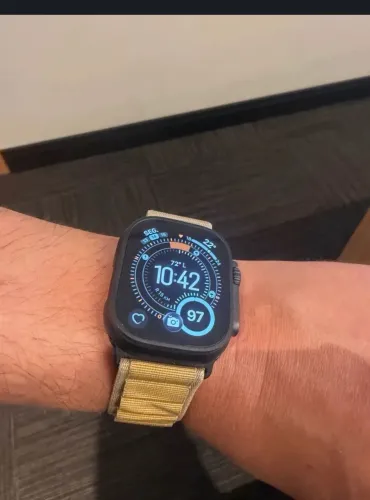APPLE WATCH ULTRA 3 BLACK IMPECÁVEL NA GARANTIA BATERIA 100