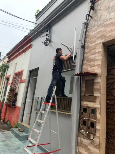 Instalação de ar-condicionado
