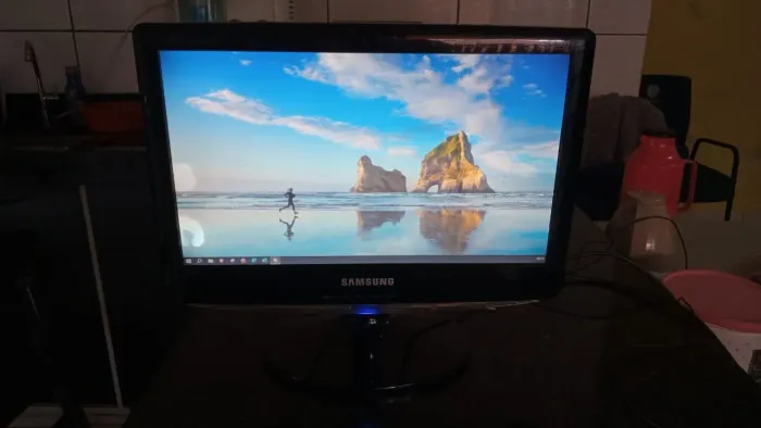 Monitor Samsung B1630 + Cabos e Conversor HDMI