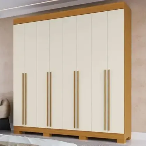 Guarda-Roupa Stella Casal: Espaço, Elegância e Organização em um Só Móvel