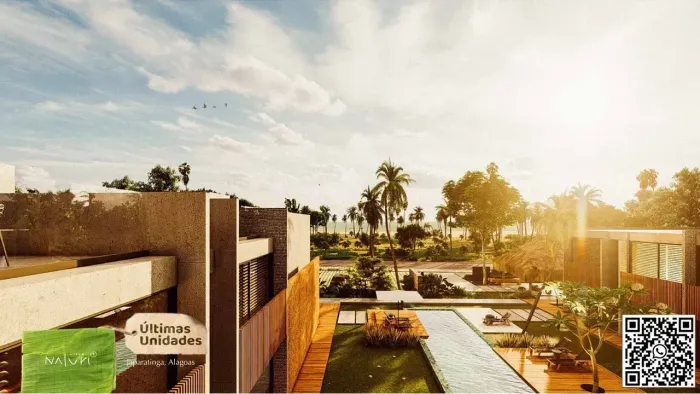 JAPARATINGA - APARTAMENTO 66 m² sendo 2 quartos a beira mar