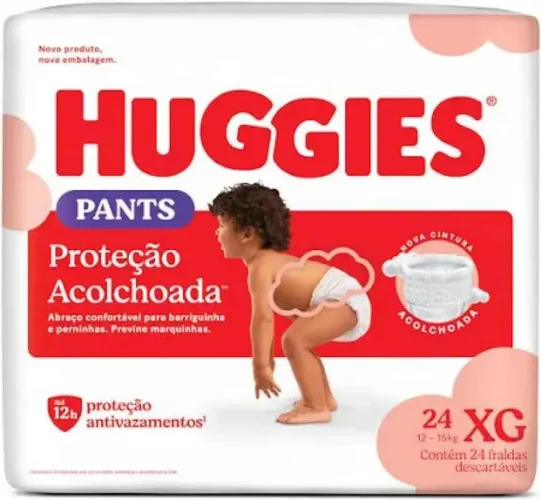 Fralda Huggies Supreme Care Roupinha Mega Xg 24un  
