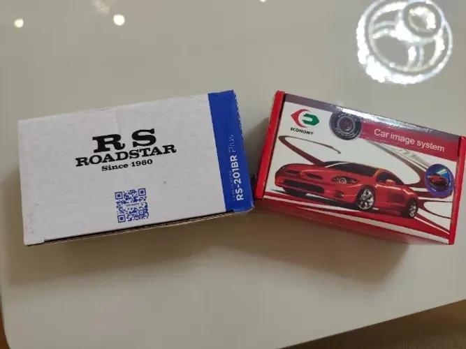 2 Câmeras De Ré ( Roadstar Rs-201 Br E Economy )