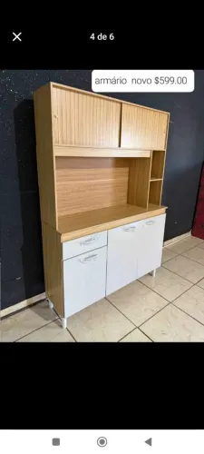 Armário de cozinha novo preço de fábrica entrego hoje