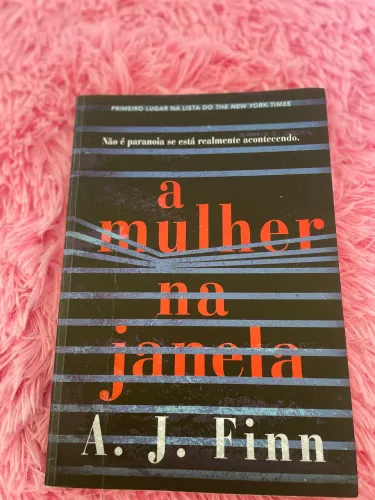 Livro a mulher na janela