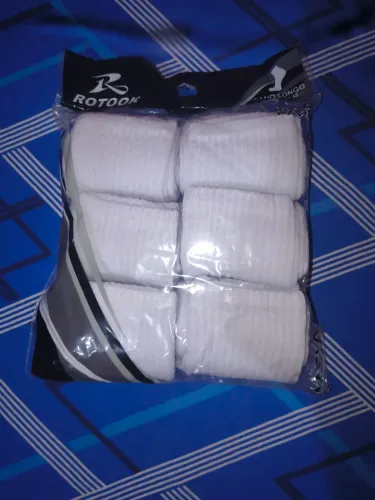 Meia Branca Rotook 