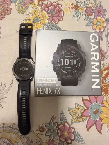 Garmin 7x Shappire Titanium Solar