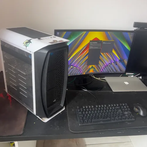 Pc gamer i5 10g, 16gb ram, rx580 8gb, monitor or 27 curvo Samsung