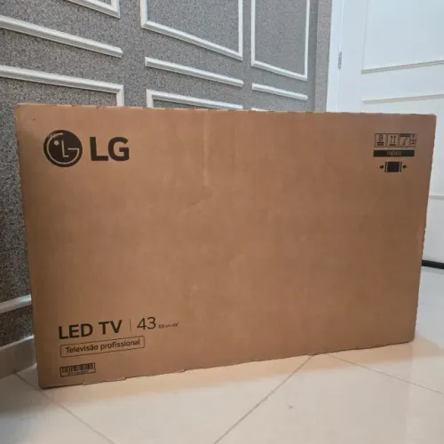 Smart TV LG 43" 4K Alexa, Magic Control, Processador IA - Nova Lacrada com Nota Fiscal