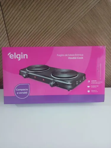 Fogão elétrico 2 bocas novo 110V Elgin