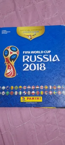 Álbum copa do mundo 2018 completo