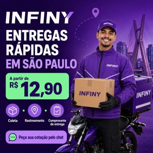 Entregas rápidas em São Paulo para lojas e vendedores online