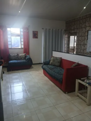 Jogo de Sala Estante e 02 Sofás de 2 e 3 Lugares com Almofadões Soltos
