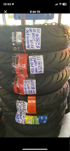 Pneus em estoque 