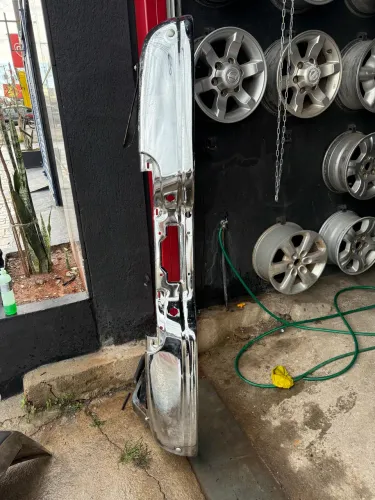 Para choque traseiro f 250 cromado 