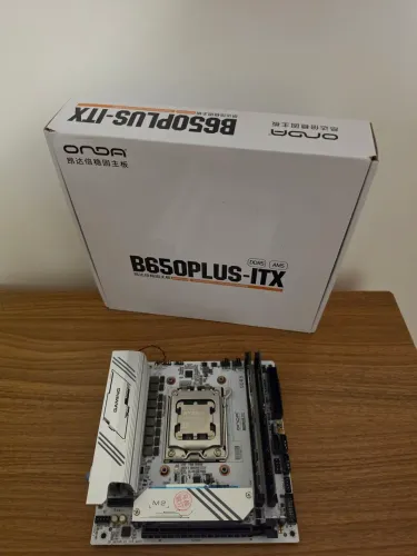 Kit Placa Mãe b650i b650 itx Onda + Processador Ryzen 7500f + 16gb (2x8gb) ram