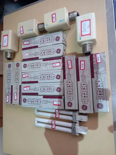 (Lote)11 minilampadas florescentes GE, 7w