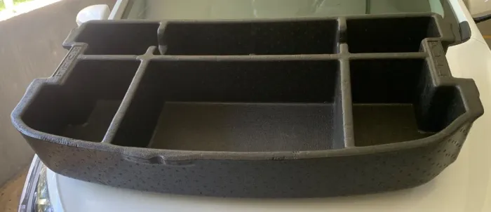 Organizador de armazenamento divisor de carga espuma porta-malas Kia Soul 2010-2014