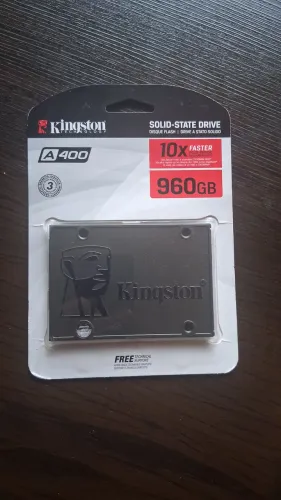 SSD Kingston A400 960GB SATA III - SA400S37/960G