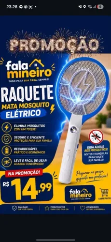 Raquete mosca