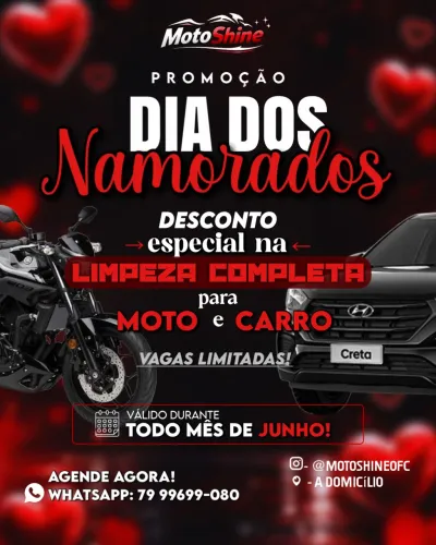 PROMOÇÃO - LIMPEZA AUTOMOTIVA A DOMICÍLIO!