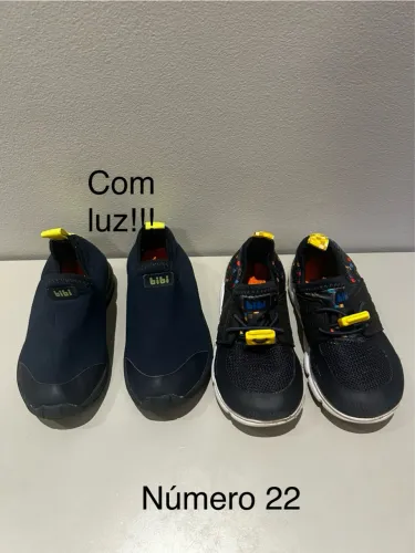2 tênis BIBI - número 22