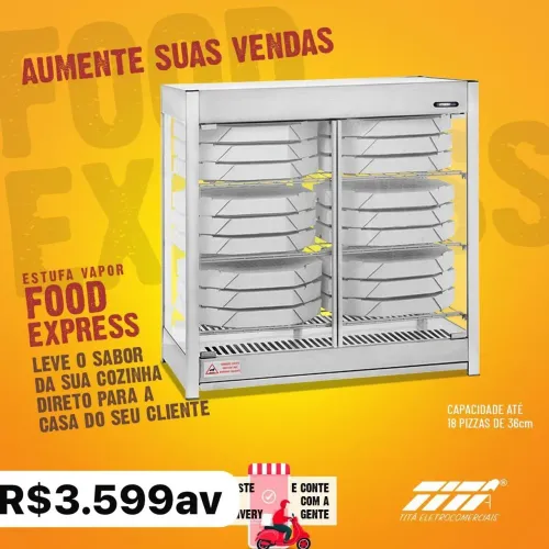 Estufa Vapor Food Express 
