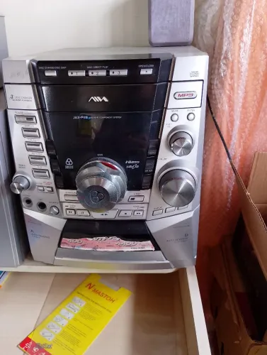 Som cd  toca fitas mp3 AIWA